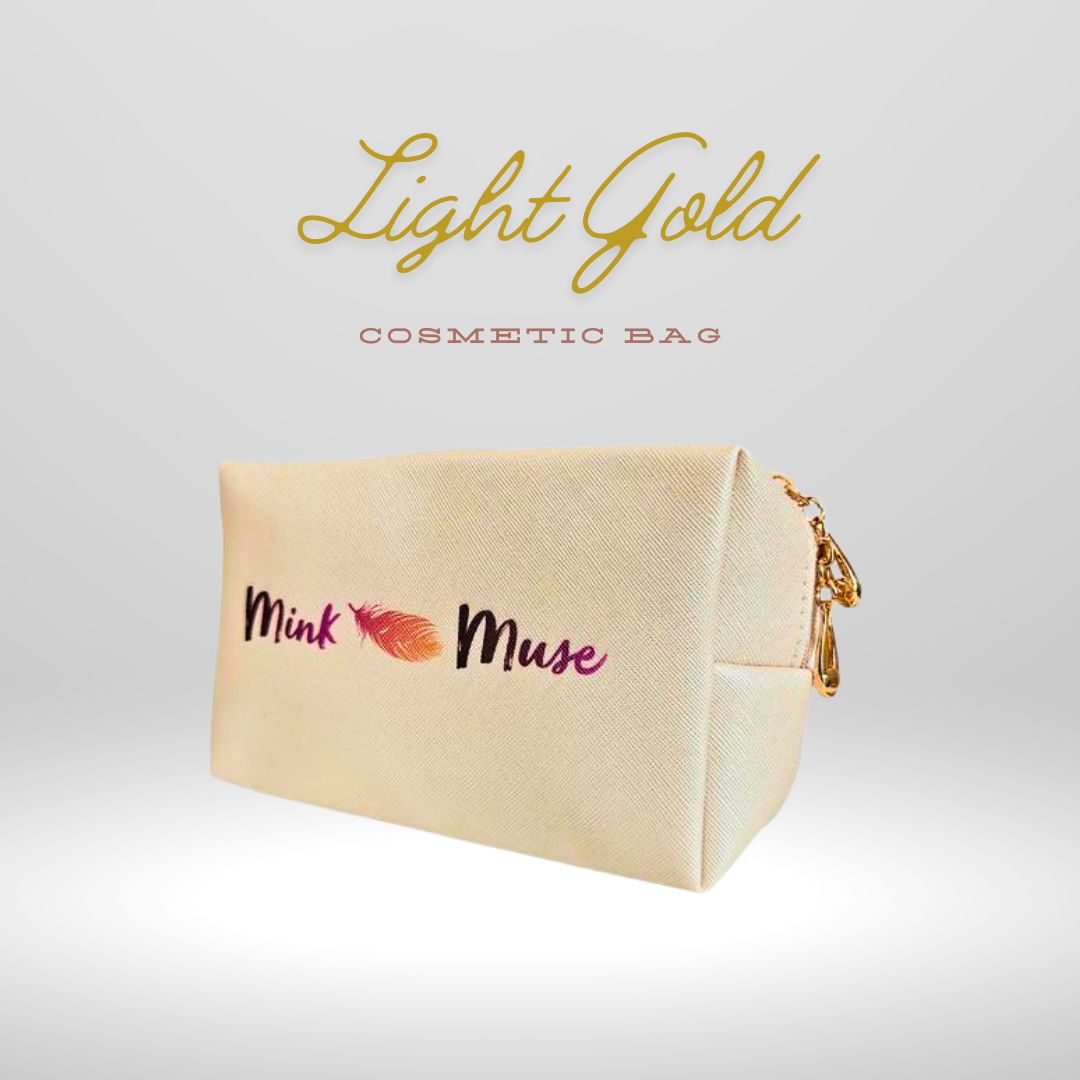 Luxe Cosmetic Case - Mink Muse